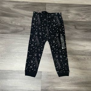 Girls First Impressions Galaxy 🌌 Joggers (Size: 3T) (Color: Black)